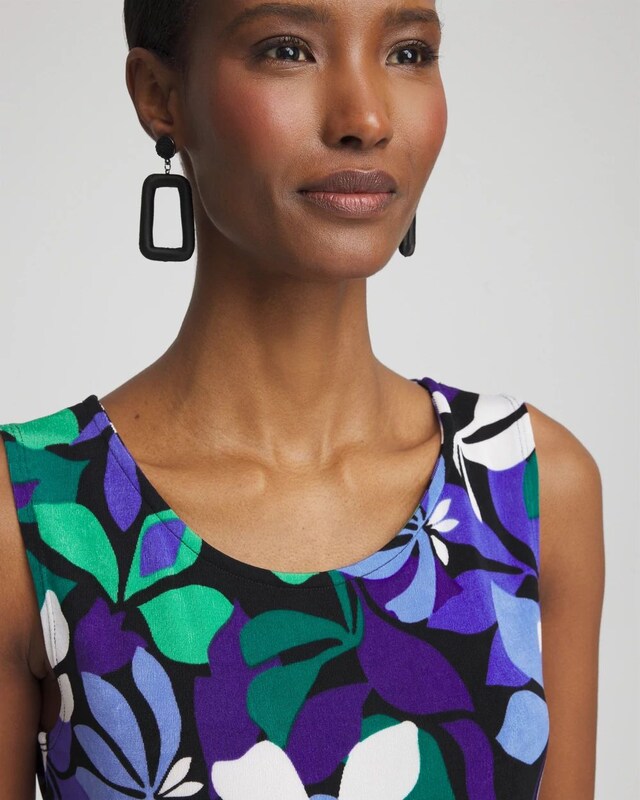 Travelers Floral Reversible Tank - image 4